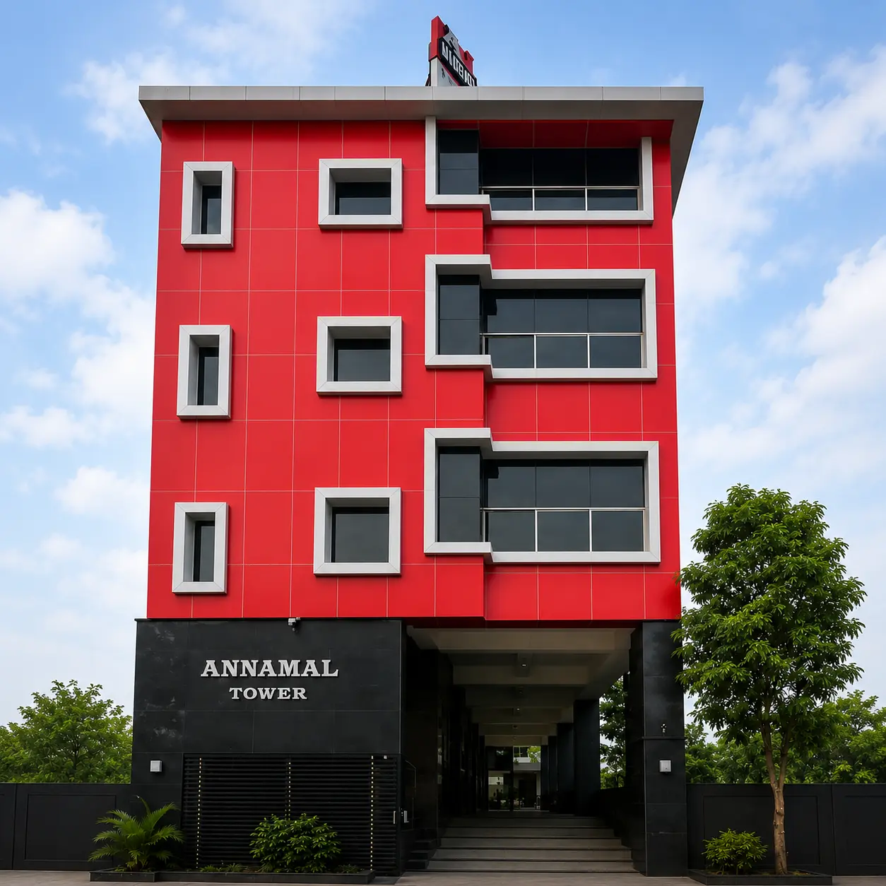 Portrait of the Chairman of Annamal Institute