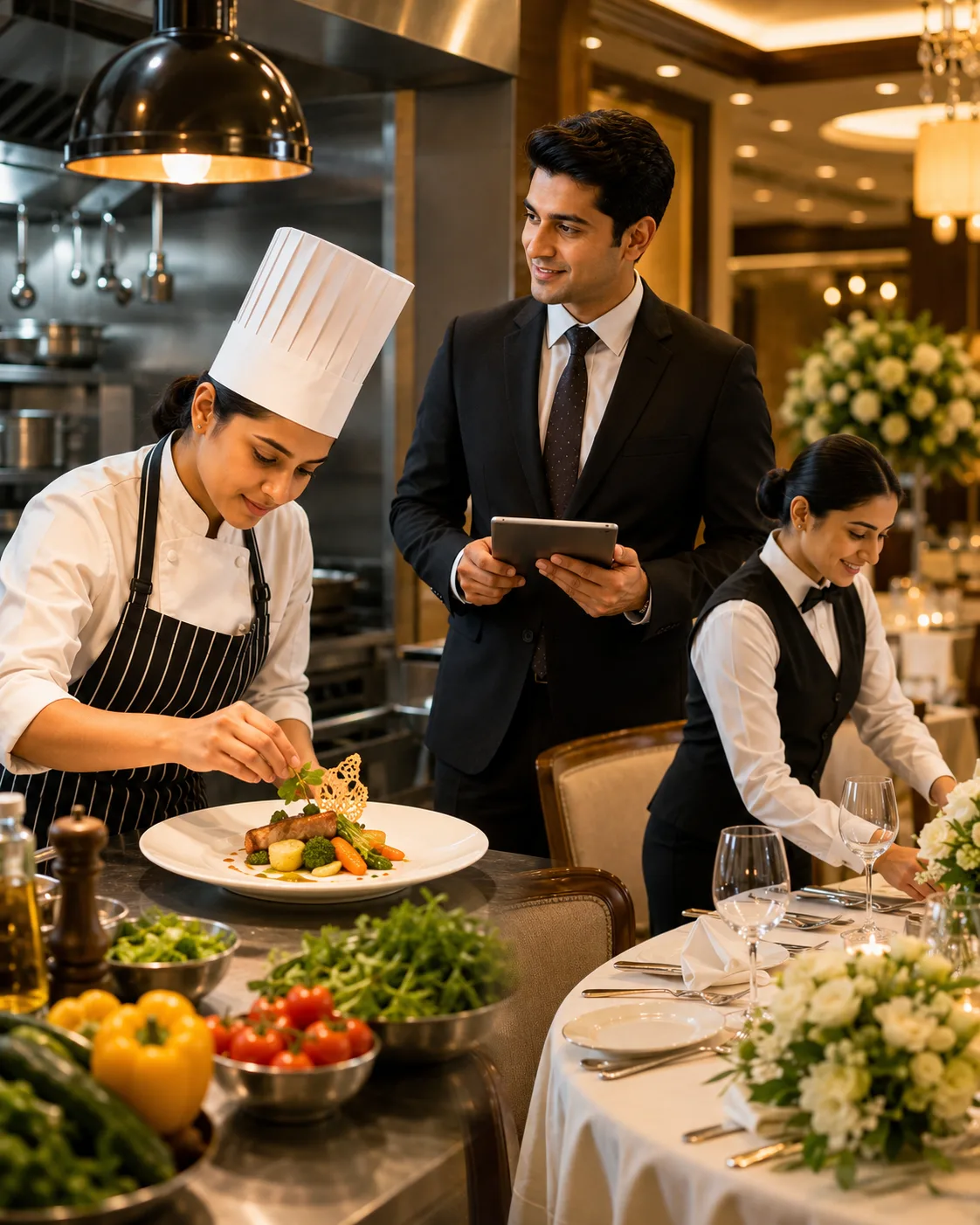 Career opportunities in Restaurants and Catering