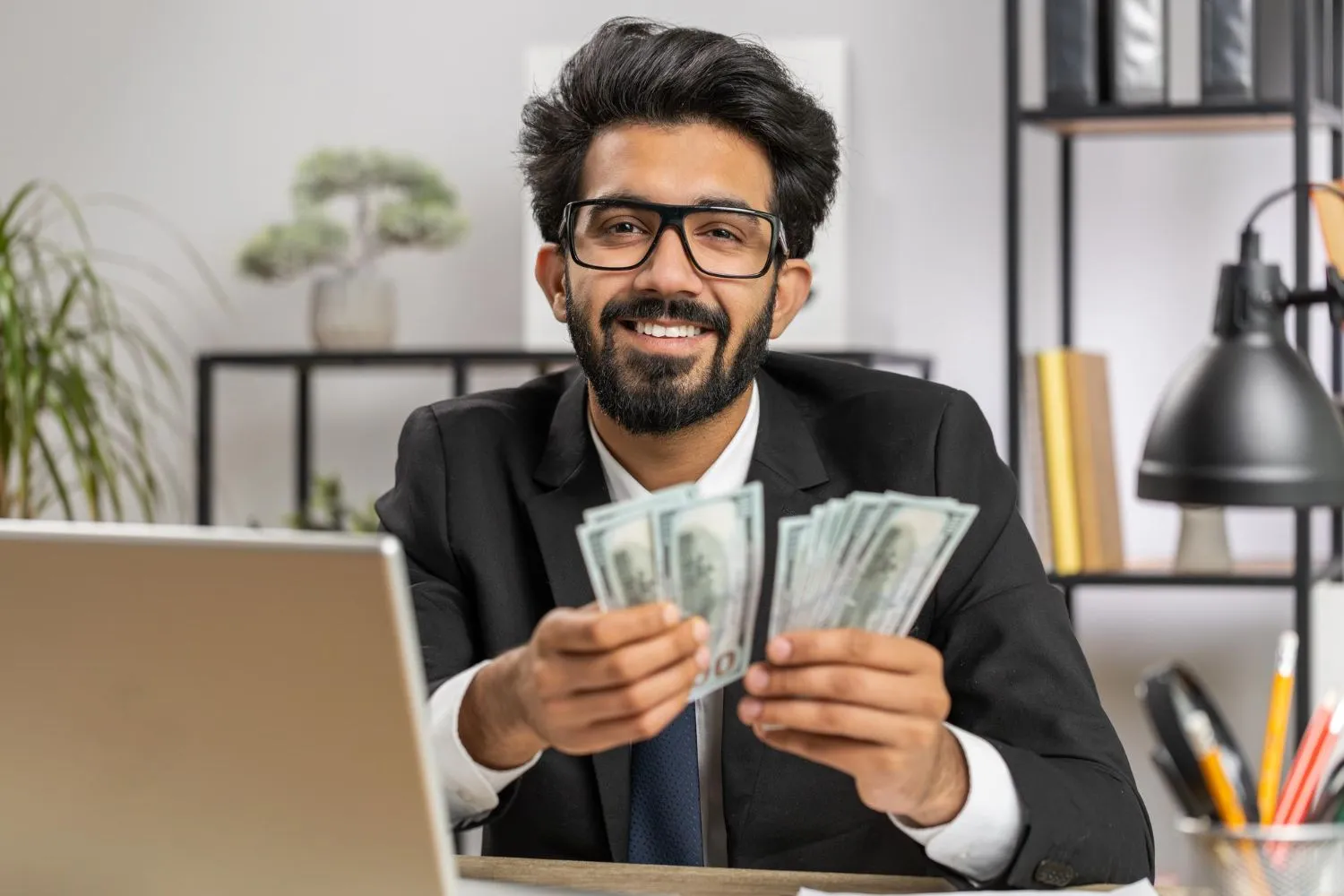 Student participating in the Earn While You Learn program