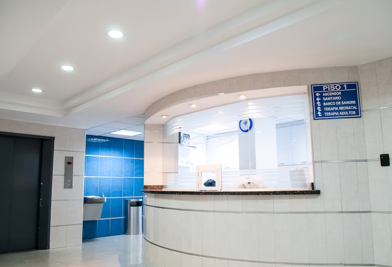 Modern hospital ward used for healthcare and vocational training