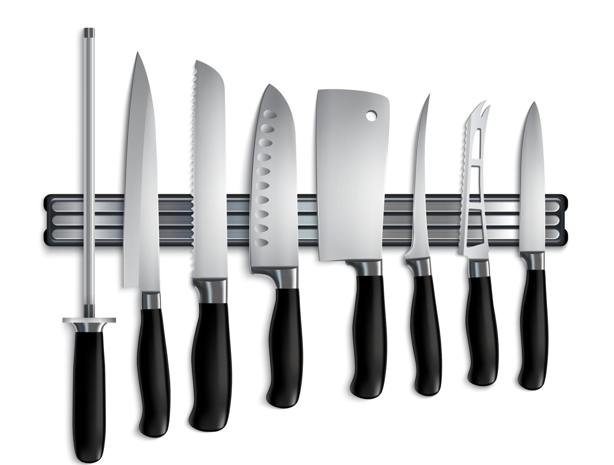 Professional chef knife used in culinary training at Annamal Institute